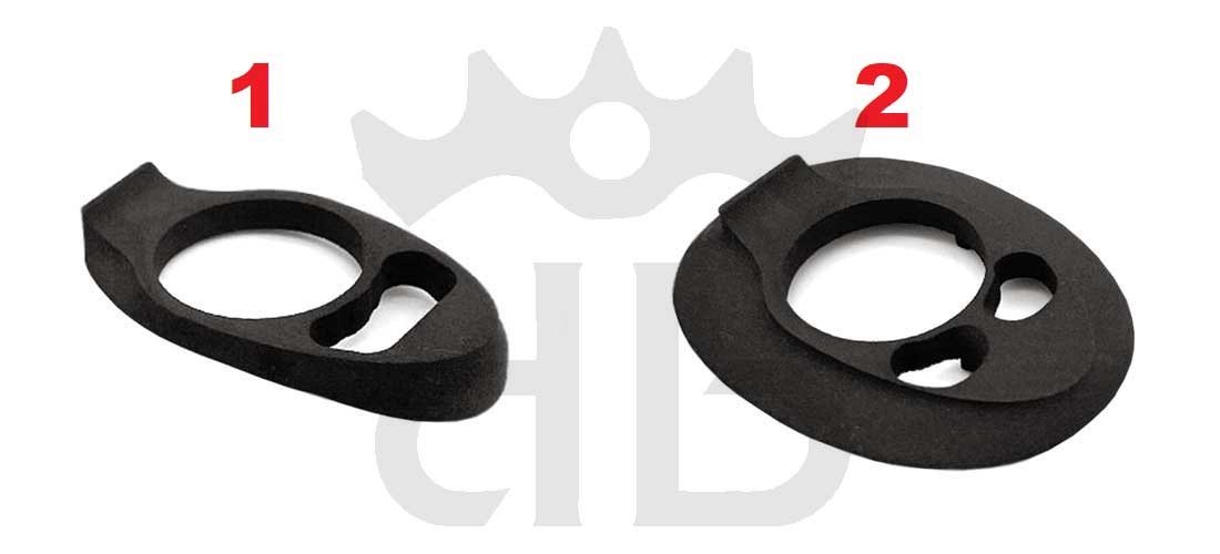 Darimo Carbon Adattatore Passaggio Cavi Interni Per Manubrio Nexum Drag