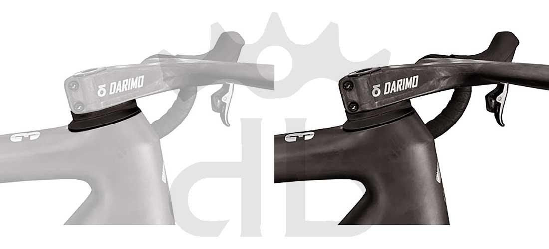 Darimo Carbon Adattatore Passaggio Cavi Interni Per Manubrio Nexum Drag