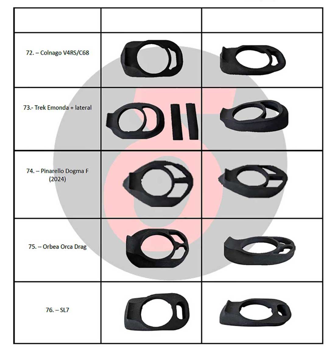Darimo Carbon Adattatore Passaggio Cavi Interni Per Manubrio Nexum Drag