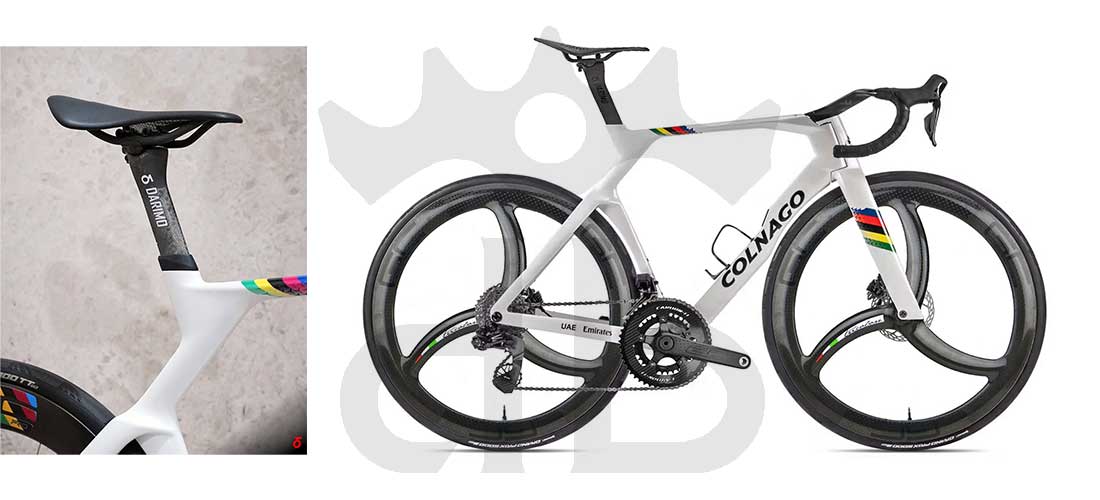 Darimo Carbon T1 Aero Evo Colnago Y1RS Ultralight Seatpost
