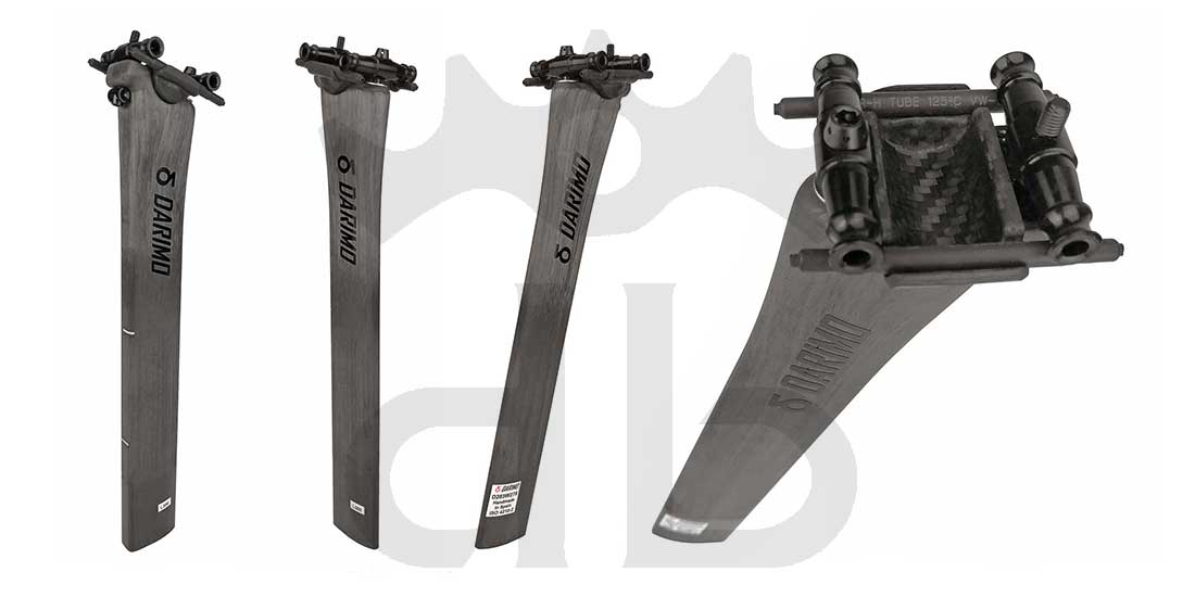 Darimo Carbon T1 Aero Pinarello Dogma F Ultralight Seatpost Straight (0 mm) - Setback (-15 mm)