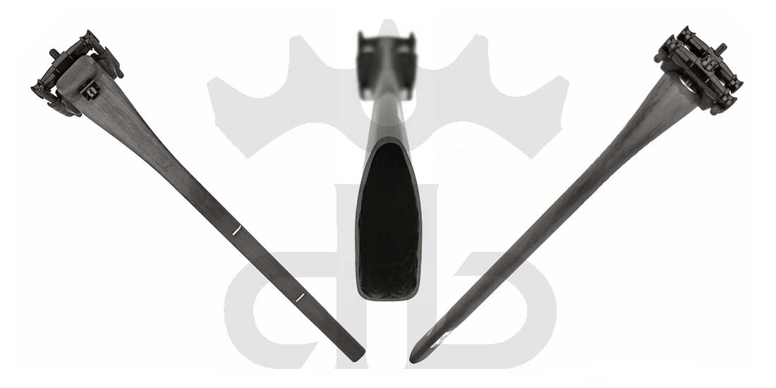Darimo Carbon T1 Aero Pinarello Dogma F Ultralight Seatpost Straight (0 mm) - Setback (-15 mm)