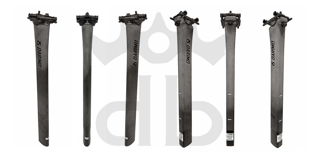 Darimo Carbon T1 Factor Ostro Straight Ultralight Seatpost 0 mm Offset