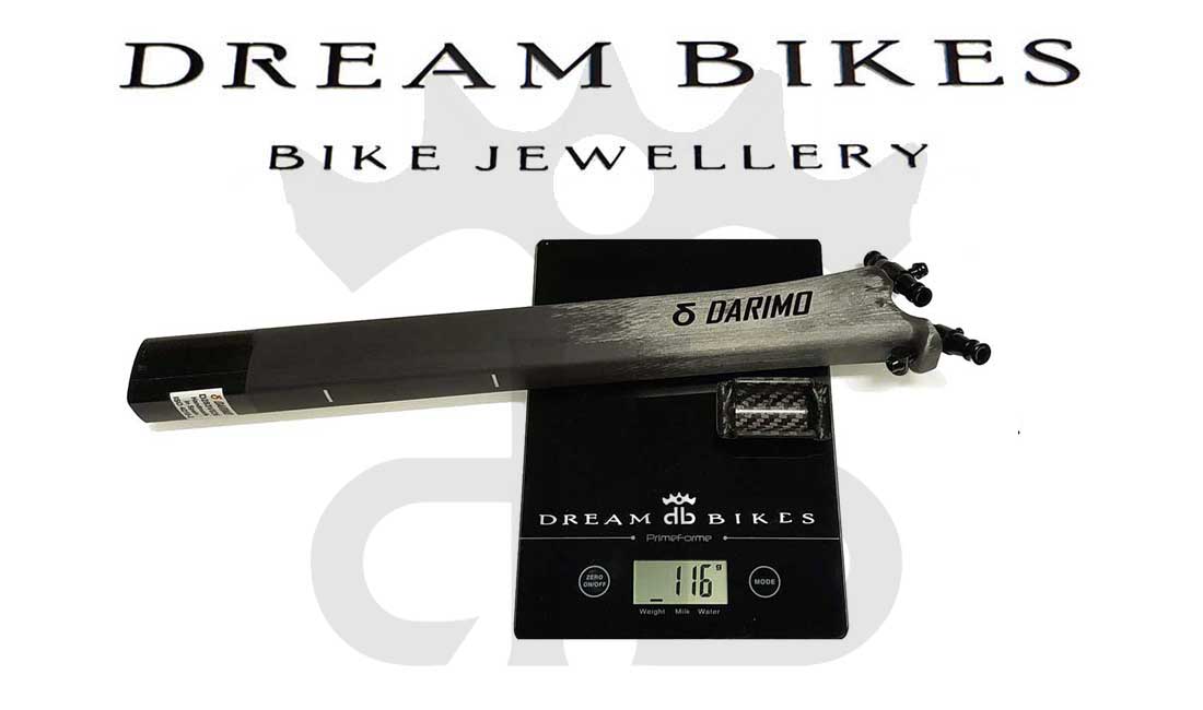 Darimo Carbon T1 Factor Ostro Straight Ultralight Seatpost 0 mm Offset