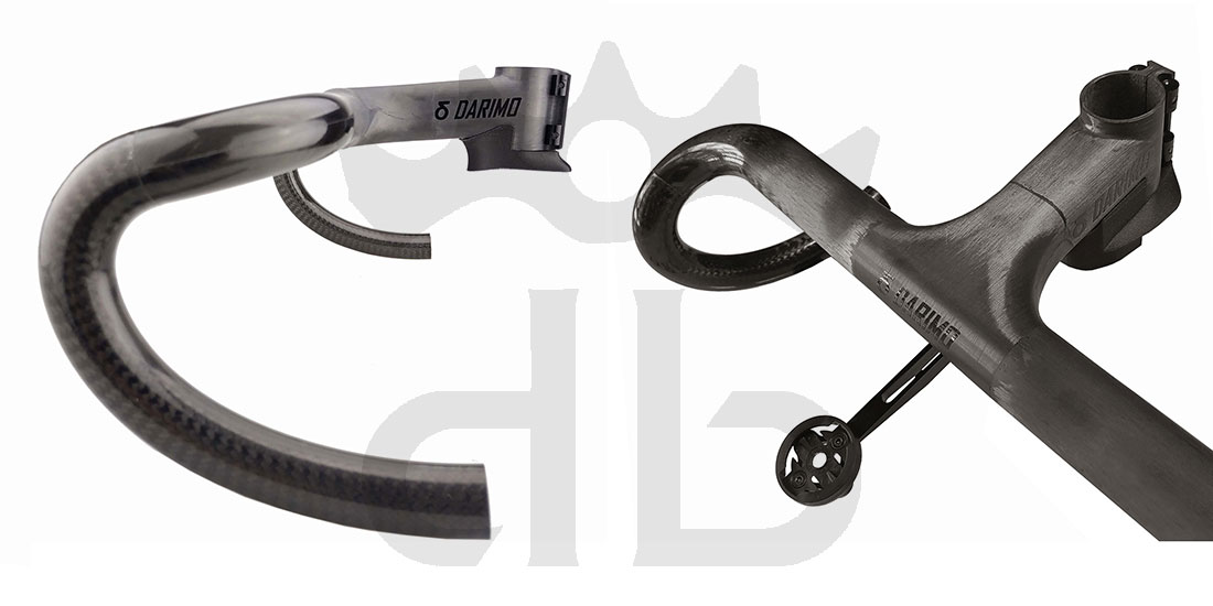 Darimo Carbon Supporto Computer Per Manubrio Integrato Nexum