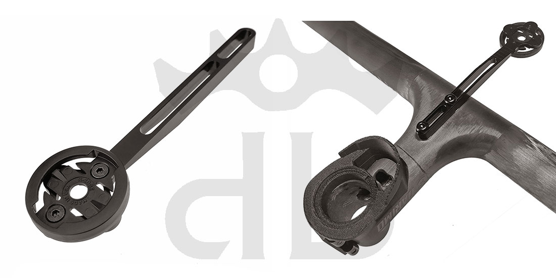 Darimo Carbon Supporto Computer Per Manubrio Integrato Nexum