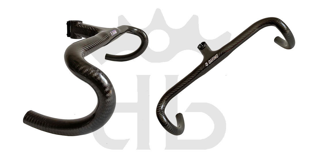 Darimo Carbon Nexum Curva Manubrio Integrata Strada Ultraleggera