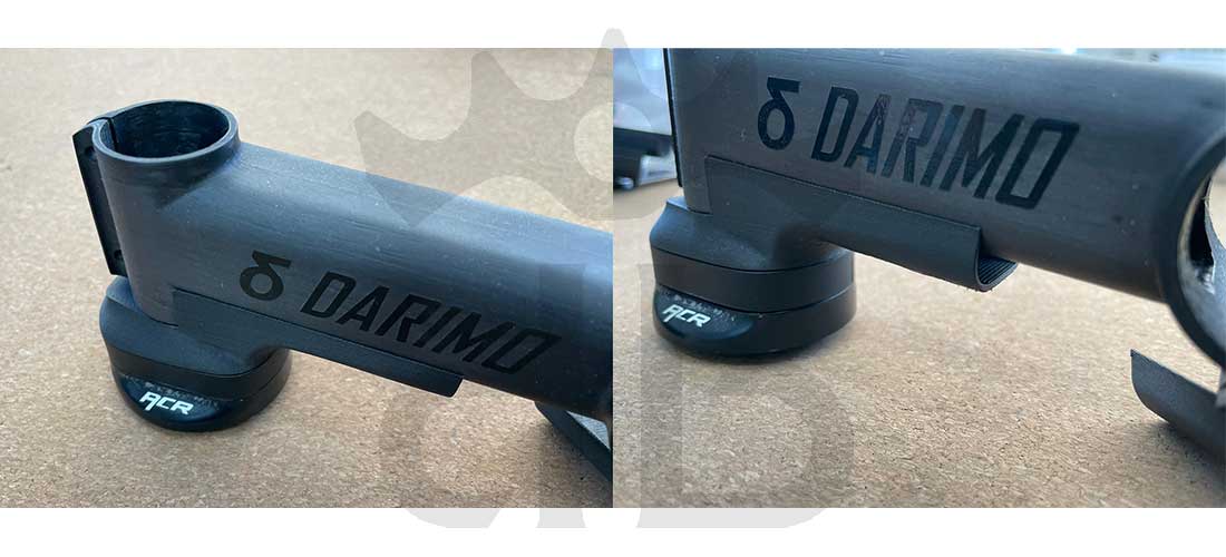 Darimo Carbon Nexum Curva Manubrio Integrata Strada Ultraleggera