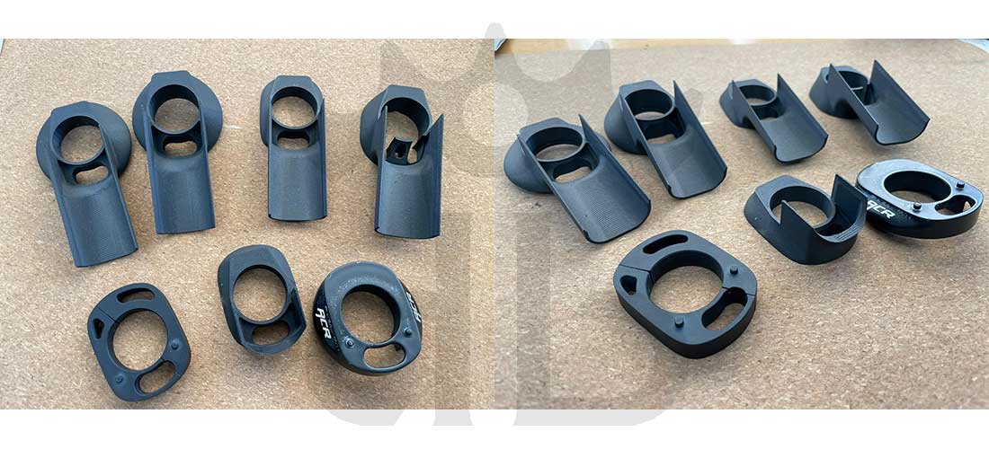 Darimo Carbon Nexum Curva Manubrio Integrata Strada Ultraleggera