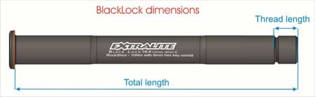 extralite blacklock 15 dimensioni