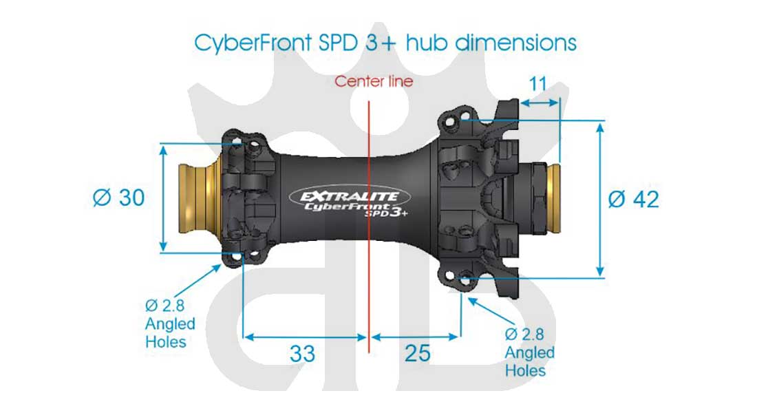Extralite CyberDisc 340 C da 890 gr.