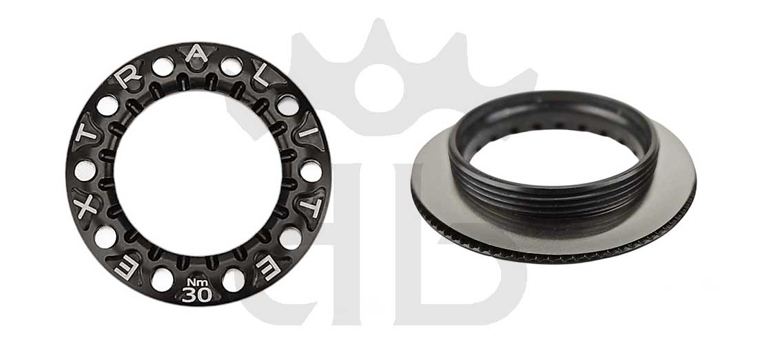 Extralite ExtraBolt 18 Ghiera Di Fissaggio Disco Freno Center Lock Ultraleggera 5.45 gr.