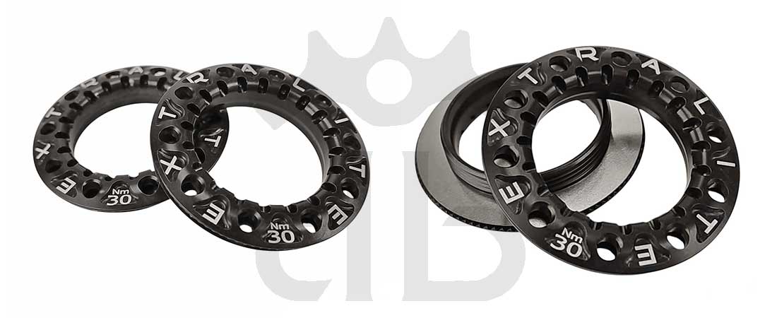 Extralite ExtraBolt 18 Ghiera Di Fissaggio Disco Freno Center Lock Ultraleggera 5.45 gr.