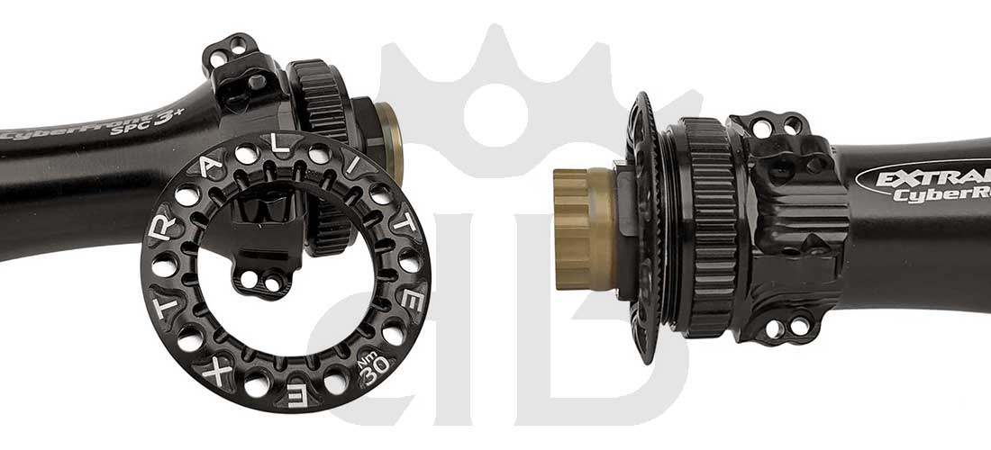 Extralite ExtraBolt 18 Ghiera Di Fissaggio Disco Freno Center Lock Ultraleggera 5.45 gr.