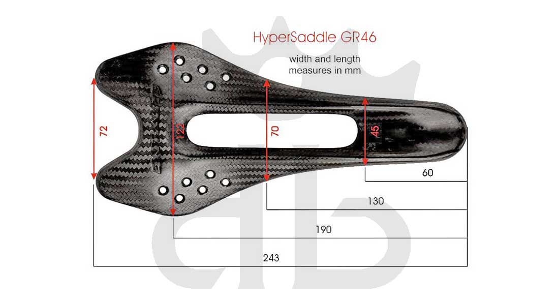 gelu carbon creation s3 sella ultraleggera 45 gr. Extralite HyperSaddle GR-46 Full Carbon Ultralight Saddle 46 gr.