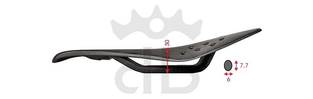 gelu carbon creation s3 sella ultraleggera 45 gr. Extralite HyperSaddle GR-46 Full Carbon Ultralight Saddle 46 gr.