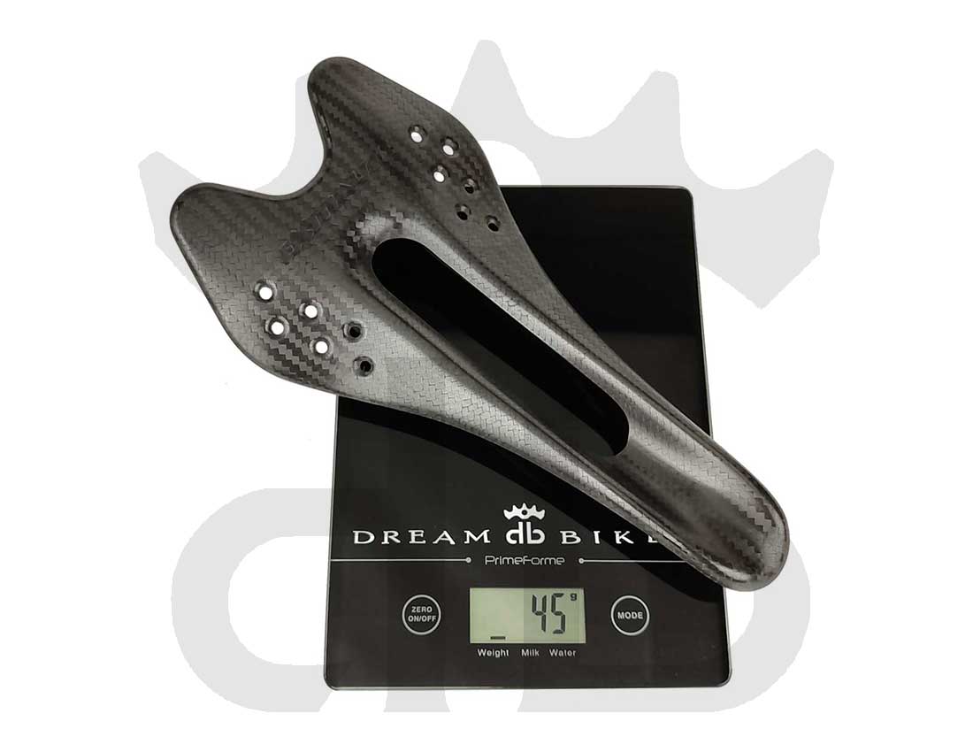 gelu carbon creation s3 sella ultraleggera 45 gr. Extralite HyperSaddle GR-46 Full Carbon Ultralight Saddle 46 gr.