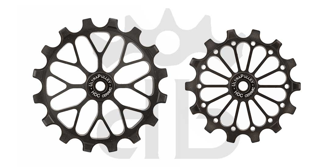 extralite ultrapulley 13-13 Extralite UltraPulley 14-16 PH Pulegge Cambio 14-16 Denti Ultraleggere Sram 12V AXS T-Type