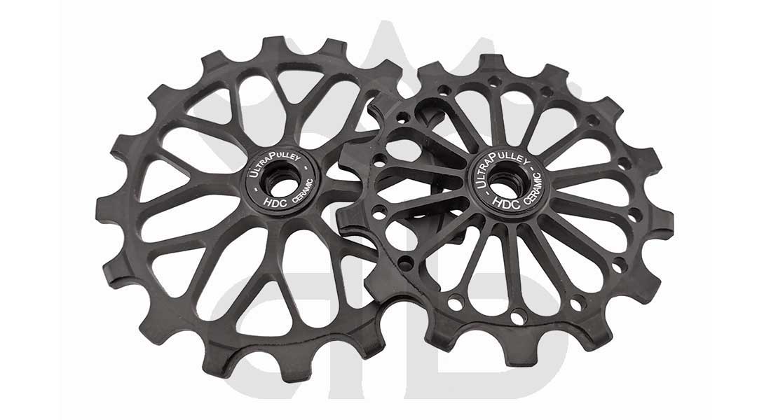 Extralite UltraPulley 14-16 PH Pulegge Cambio 14-16 Denti Ultraleggere Sram 12V AXS T-Type