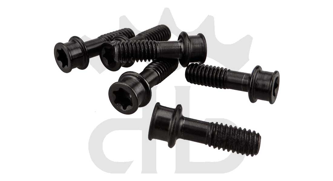 Extralite HyperStem Kit Viti Speciali In Titanio Nere Torx (6 pezzi)