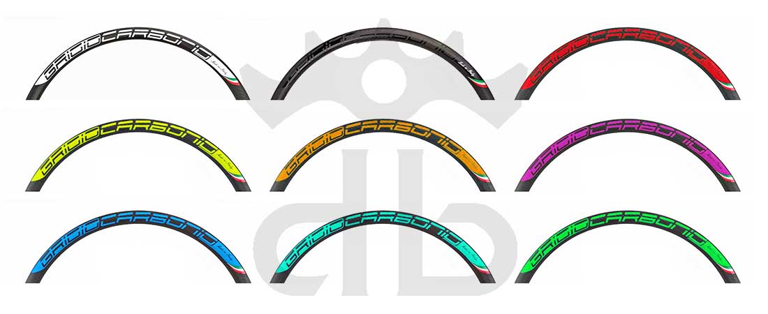 GrigioCarbonio Primato T28 Ruote Disc Tubolare - 820 gr.