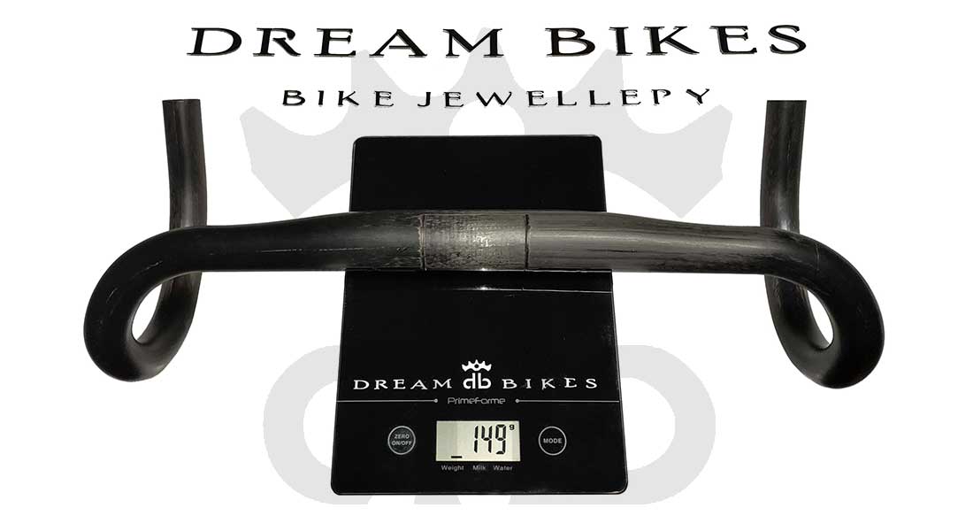 GrigioCarbonio Curva Manubrio Strada T800 Compact da 145 gr.