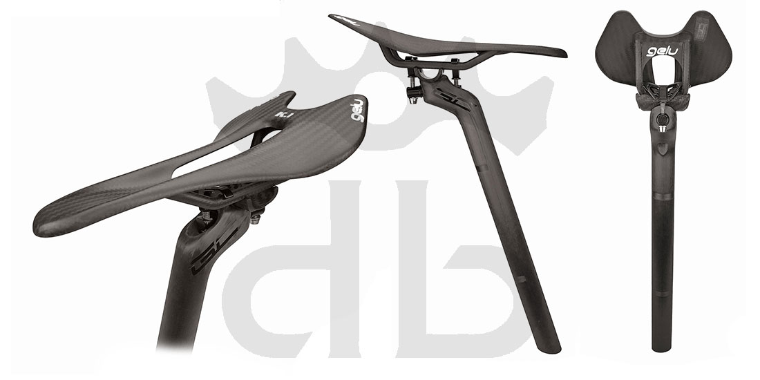 GrigioCarbonio Tube AR25 T800 Ultralight Carbon SetBack Seatpost 25 mm Offset