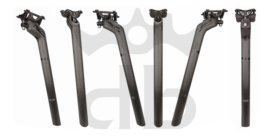 GrigioCarbonio Tube AR25 T800 Ultralight Carbon SetBack Seatpost 25 mm Offset