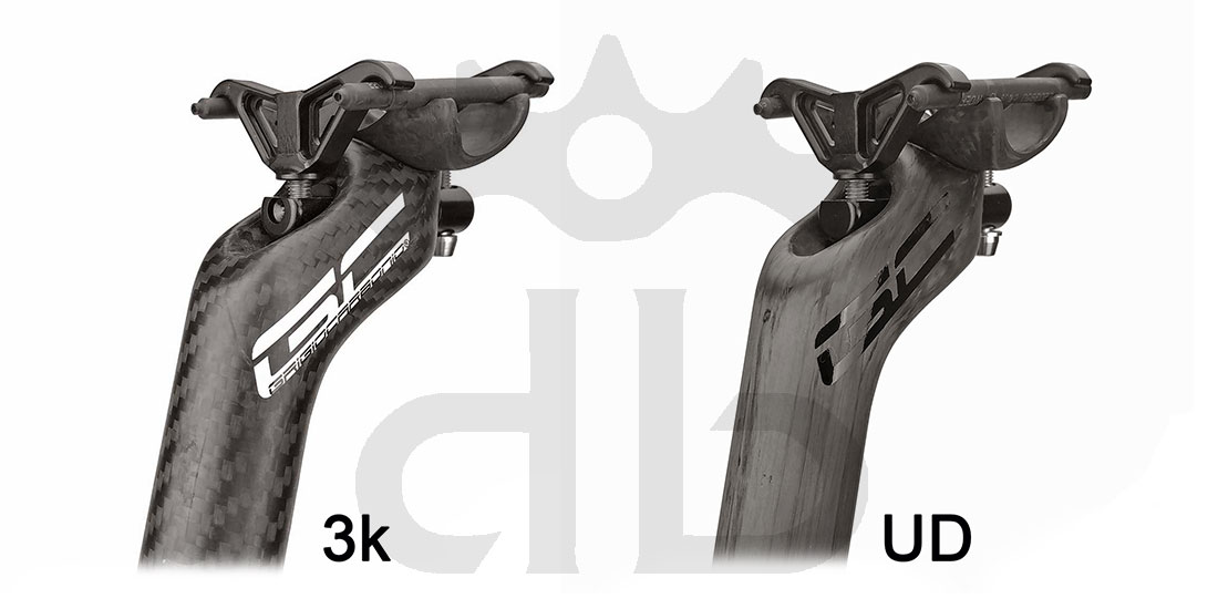 GrigioCarbonio Tube AR25 T800 Ultralight Carbon SetBack Seatpost 25 mm Offset
