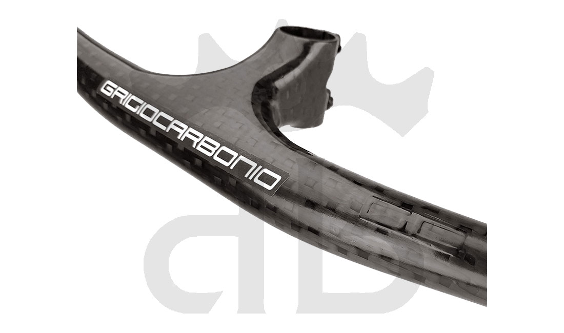 GrigioCarbonio Integrale MTB T1000 Manubrio Carbon Ultraleggero da 119 gr.