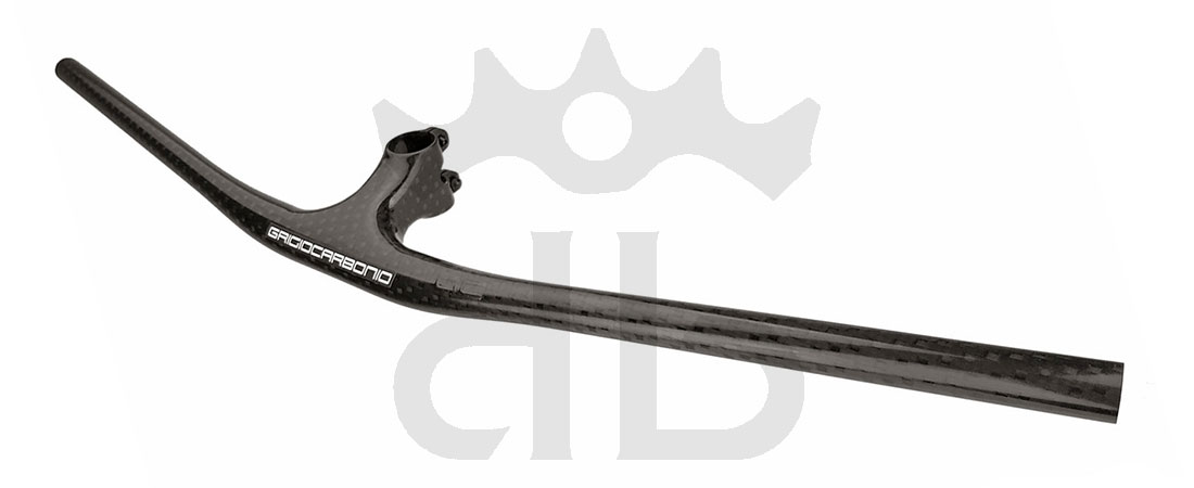GrigioCarbonio Integrale MTB T1000 Manubrio Carbon Ultraleggero da 119 gr.