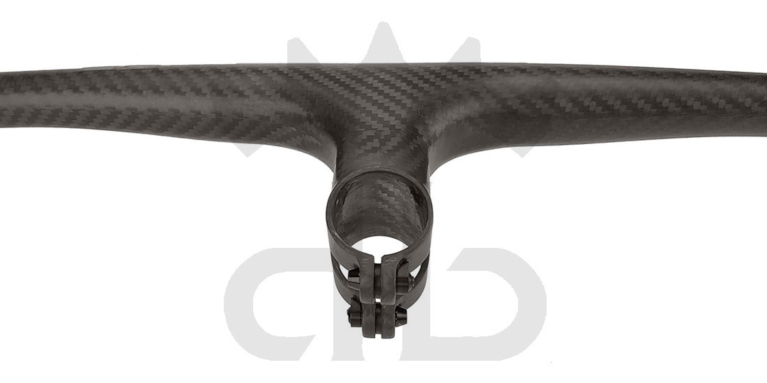 GrigioCarbonio Integrale MTB T1000 Manubrio Carbon Ultraleggero da 119 gr.