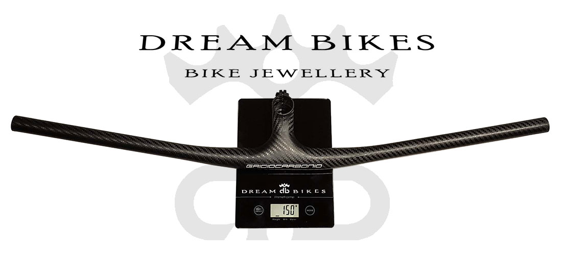 GrigioCarbonio Integrale MTB T800 Ultralight Carbon Handlebar from 139 gr.