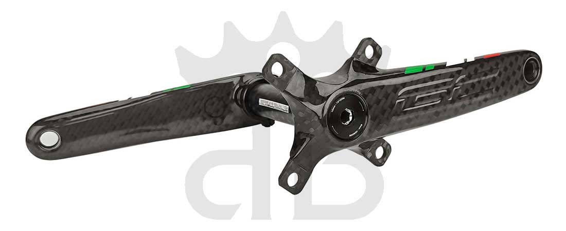 Pedivelle GrigioCarbonio MTB T1000 - BCD 104 mm - 269 gr.