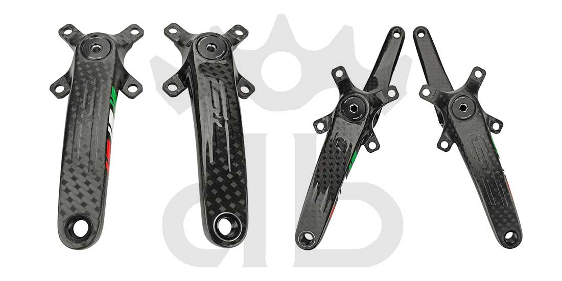 PPedivelle GrigioCarbonio MTB T1000 - BCD 104 mm - 269 gr.