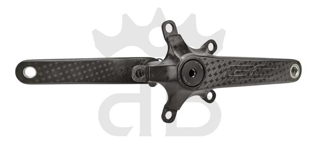 GrigioCarbonio Road T1000 BCD 110 mm Cranks - 5 Arms - 239 gr.