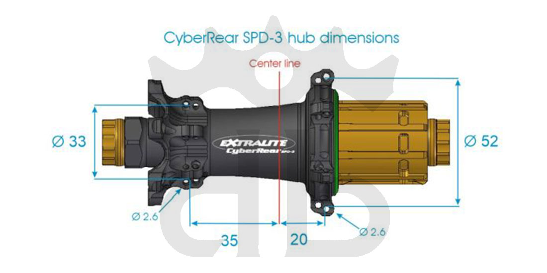 GrigioCarbonio Primato T28 Ruote Disc Tubolare - 820 gr.