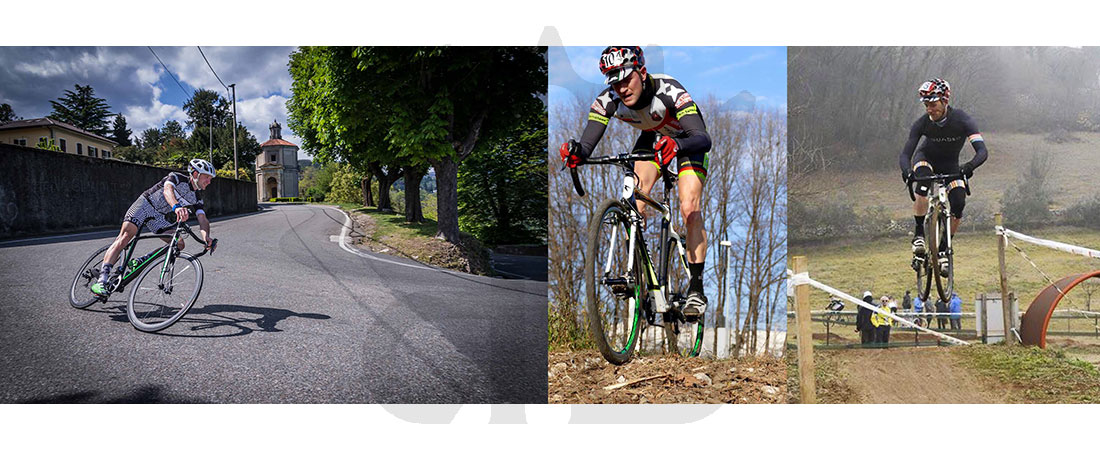 GrigioCarbonio Primato T28 Ruote Disc Tubolare - 820 gr.