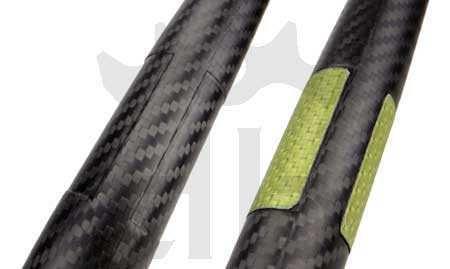 grigiocarbonio vivax flat 6° t1000 12k curva manubrio carbonio ultraleggera