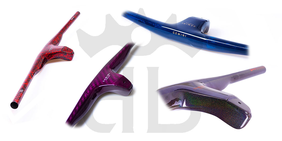 Gemini PRÖPUS  Manubrio Carbon Integrato MTB XC Ultraleggero Da 149 gr.