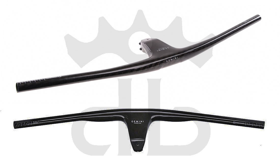 Gemini PRÖPUS  Manubrio Carbon Integrato MTB XC Ultraleggero Da 149 gr.