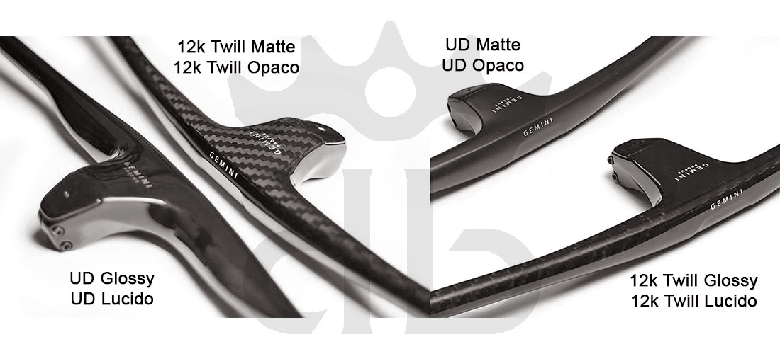 Gemini PRÖPUS  Manubrio Carbon Integrato MTB XC Ultraleggero Da 149 gr.