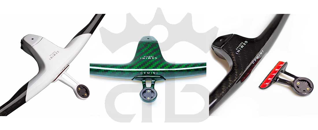 Gemini VOSTOK Supporto Computer Garmin Per Manubrio Integrato (PRÖPUS, KASTOR, POLLUX)