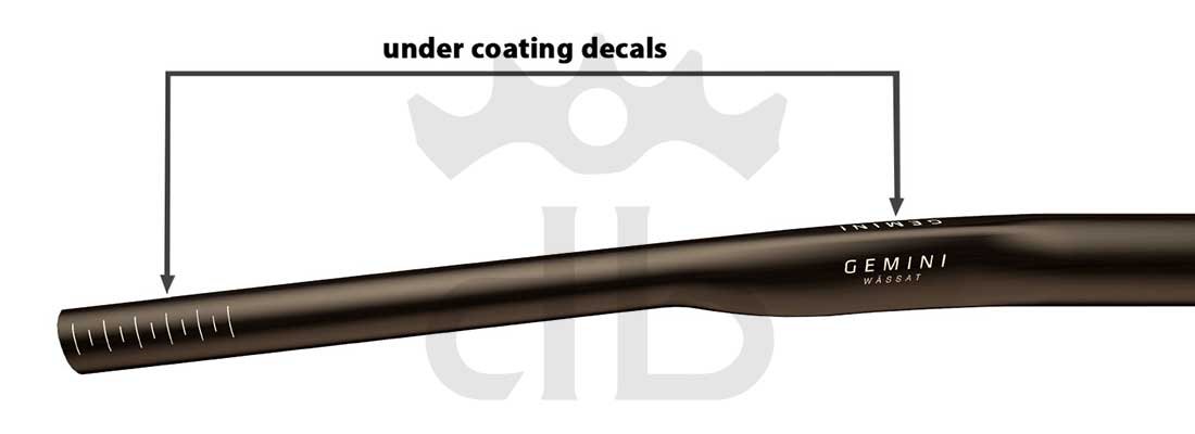 Gemini Wassat Curva Manubrio Carbon MTB XC Ultraleggera 99 gr.