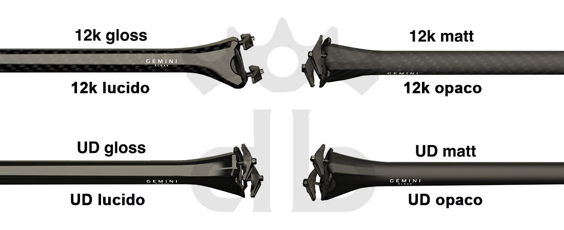 Gemini Alsak Ultralight Seatpost From 69 gr.