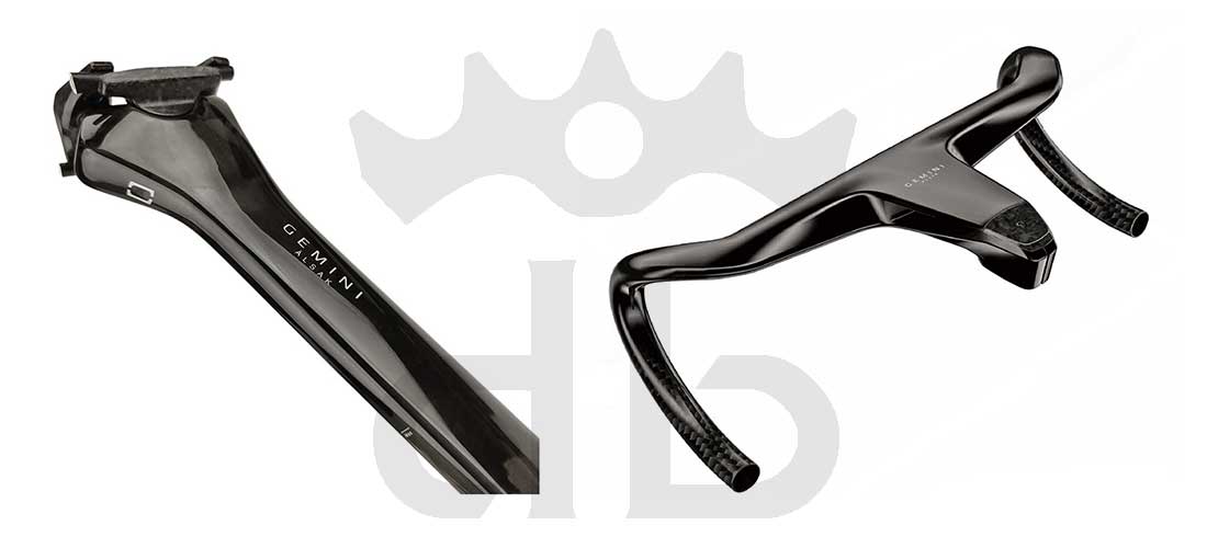 Gemini Alsak Aero Tarmac SL8 Straight (0 mm offset) - Ultralight Seatpost From 83 gr.