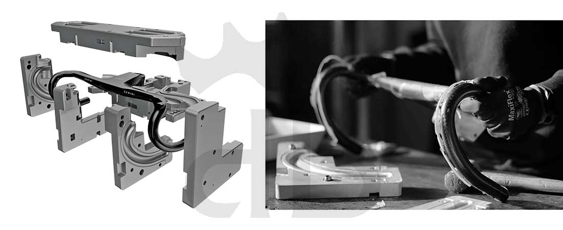 Gemini Alzir Curva Manubrio Integrata Strada Aerodinamica Ultraleggera
