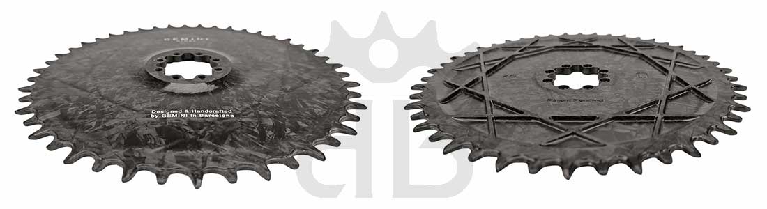 Gemini Rigel Corona Gravel Direct Mount (Offset 6.5 mm) Ultraleggera In Carbonio Forgiato, da 78 gr.