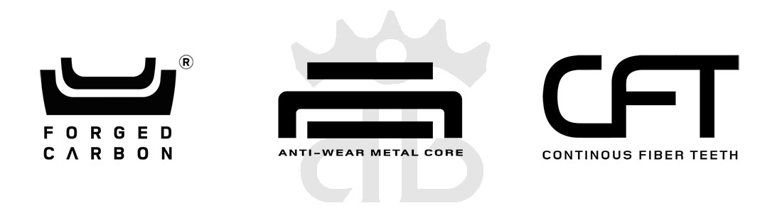 Gemini Rigel Corona Gravel Direct Mount (Offset 6.5 mm) Ultraleggera In Carbonio Forgiato, da 78 gr.