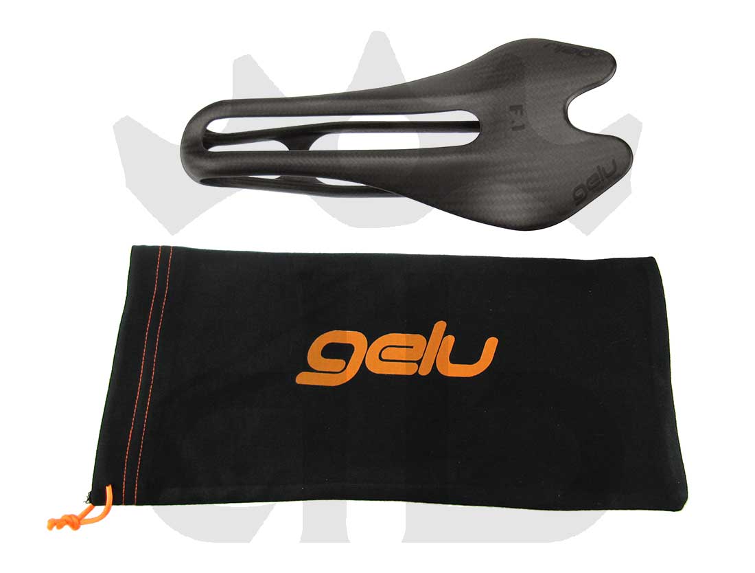 Gelu Carbon Creation F1 Full Carbon Ultralight Spring Saddle 80 gr.